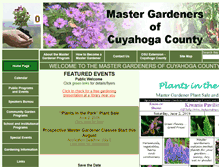 Tablet Screenshot of cuyahogamg.org